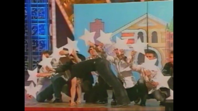 Утомлённые солнцем, 1/4 финала, музыкальный конкурс, 2003 год (песня о кино)
